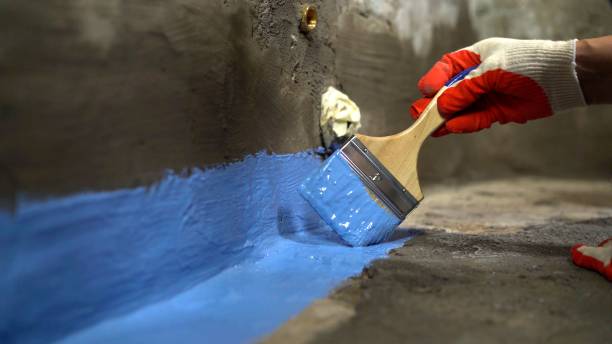 Large-scale Vapor Barrier Installation work completed in Hilliard, OH by SJ Waterproofing Pros